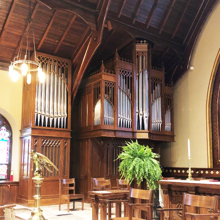 Installation completed at Grace Episcopal Church in Lexington